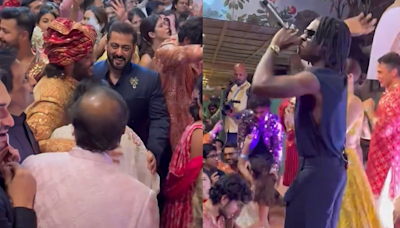 Salman Khan, Ranveer Singh Enjoy Rema's Performance On Calm Down At Anant Ambani-Radhika Merchant's Wedding (VIDEO)