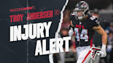 Falcons LB Troy Andersen questionable to return vs. Steelers