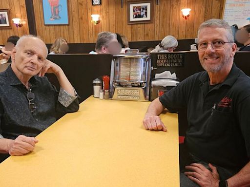 “The Sopranos” creator David Chase returns to diner where infamous final scene was shot