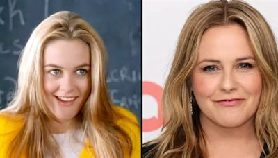 Clueless star Alicia Silverstone revealed her son tried to 'passionately' kiss her after seeing film