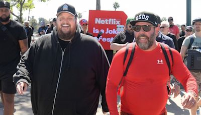 Jelly Roll Walked 5K With Bert Kreischer, Who Carried 50 Lbs on Back