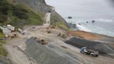 Big Sur landslide has blocked part of Hwy. 1 for more than a year. Take a look at the work