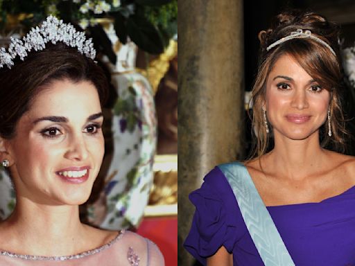Queen Rania of Jordan’s Glittering Tiaras: Cartier Diamonds, Vibrant Emeralds and More Historic Jewels From the Royal’s Collection
