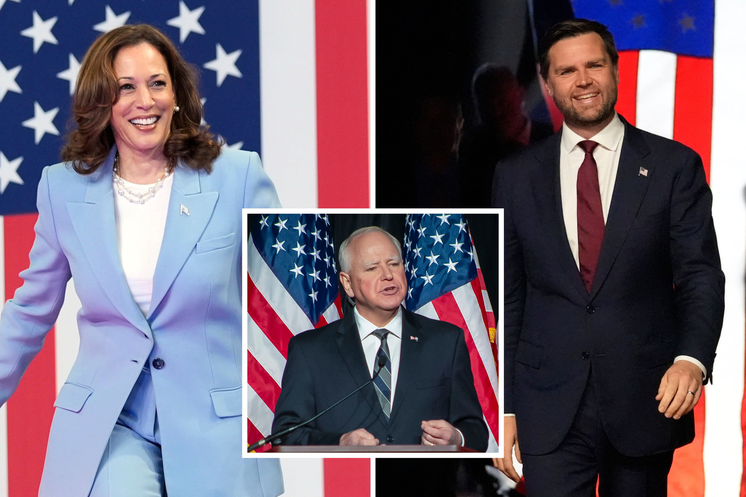 LIVE UPDATES: Kamala Harris and VP pick Tim Walz in Philly after JD Vance