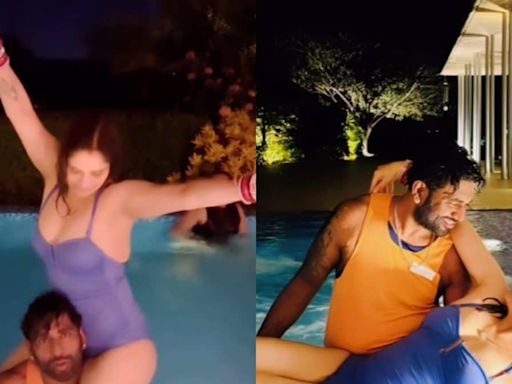 Arti Singh Spotted Enjoying With Husband Dipak Chauhan In Swimming Pool, Fans React; Video Goes Viral - News18