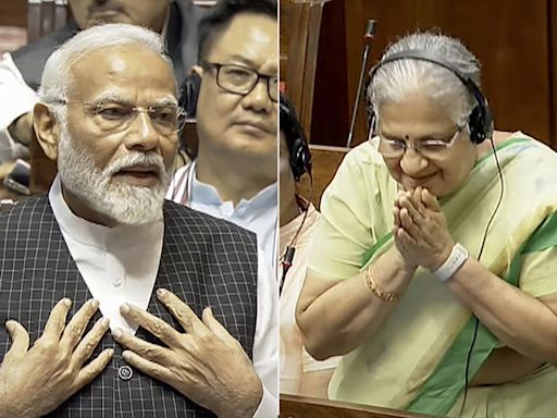 PM Modi Praises Sudha Murty's First Speech In Rajya Sabha On Women's Health