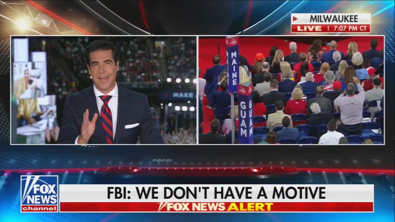 Jesse Watters on FBI investigation of shooting at Trump rally: "Pittsburgh FBI field office ... buried the Biden bribery tip in Ukraine"