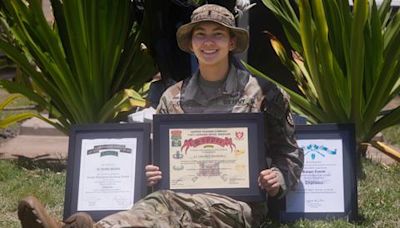 Tab trifecta — Jungle, Sapper, Ranger — places Hawaii-based soldier in rarefied air