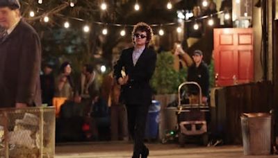 See Timothée Chalamet filming Bob Dylan movie in Hoboken as Chalamaniacs buzz around set