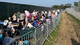 Glastonbury goers moan they have no water while in five hour queues