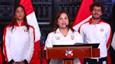 Presidenta Dina Boluarte prometió cuantioso premio para deportistas peruanos que ganen medallas en París 2024