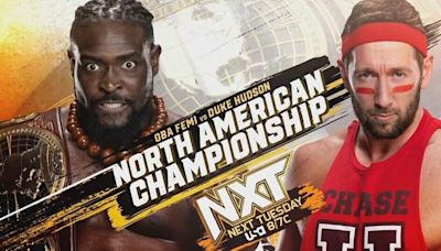 North American title defense set for next WWE NXT