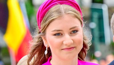 La princesse Elisabeth, centre de l’attention lors de la fête nationale en Belgique