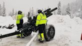 Avalanche mitigation with WWII Howitzers