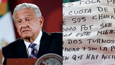 AMLO reacciona a presunta extorsión a escuela primaria de Coatzacoalcos, Veracruz: “No hay que dejarse intimidar”