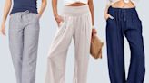 I’m Staying Cool This Summer With These 5 Airy Linen Pants From Amazon—All Under $35