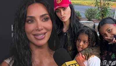 Kim Kardashian Reveals How YouTube Has Brought Saint and North West Together! (Exclusive)