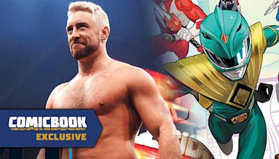 Joe Hendry Reacts to First Action Figure, Calls Himself "Green Ranger of TNA"