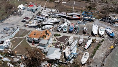 Las devastadoras fotografías del paso del huracán Beryl