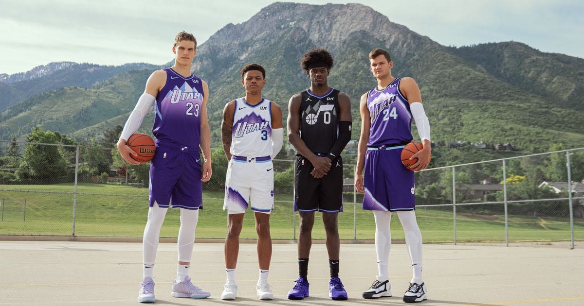 The Utah Jazz will have a new look for next season. Check out the team’s new jerseys.