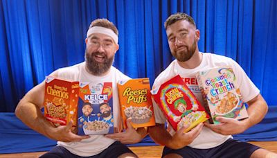 Travis and Jason Kelce Just Released Their Own Cereal — and it Combines Three Flavors in One