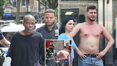 Maniac sets straphanger on fire inside NYC subway before being arrested after fleeing train: cops