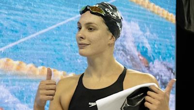 Oleksiak wins 50m freestyle, McIntosh qualifies in fifth event at Olympic swim trials