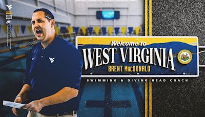 Brent MacDonald Hired as West Virginia Swimming Coach