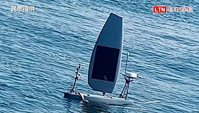 漁民在澎湖目斗嶼海域發現無人浮具 疑美軍無人水面艦隊設施（民眾提供） - 自由電子報影音頻道