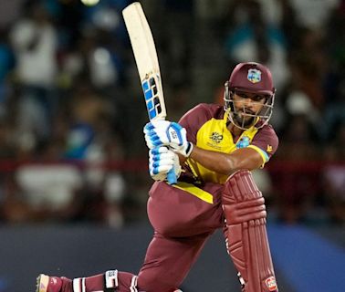 Nicholas Pooran breaks Chris Gayle's sixes record as Azmatullah Omarzai concedes 36 runs in an over