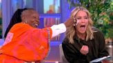 Whoopi Goldberg nearly cries and wipes Sara Haines' tears after successfully pulling off emotional Make-A-Wish surprise on 'The View'