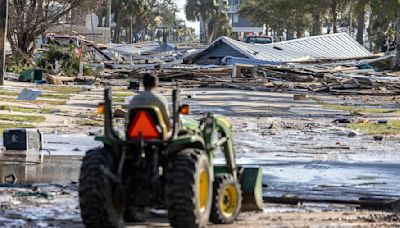 Tiny gulf island beloved by tourists is decimated by Hurricane Helene