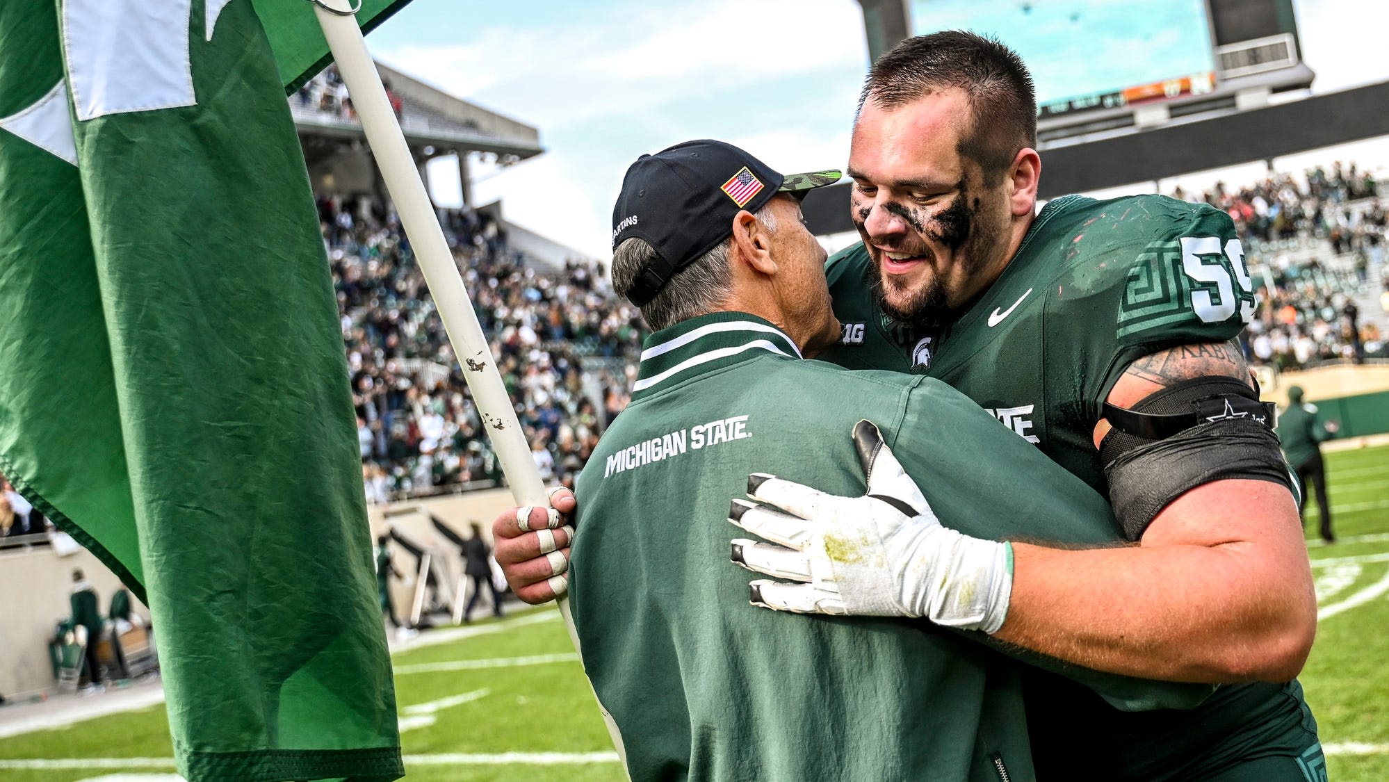 NFL draft: Michigan State football C Nick Samac selected by Baltimore in 7th round
