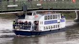 West Ham fans' party boat crashes into Hammersmith Bridge