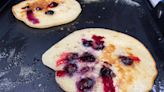 I tried blueberry-pancake recipes from Trisha Yearwood, Ree Drummond, and Bobby Deen, and the best used whipped egg whites