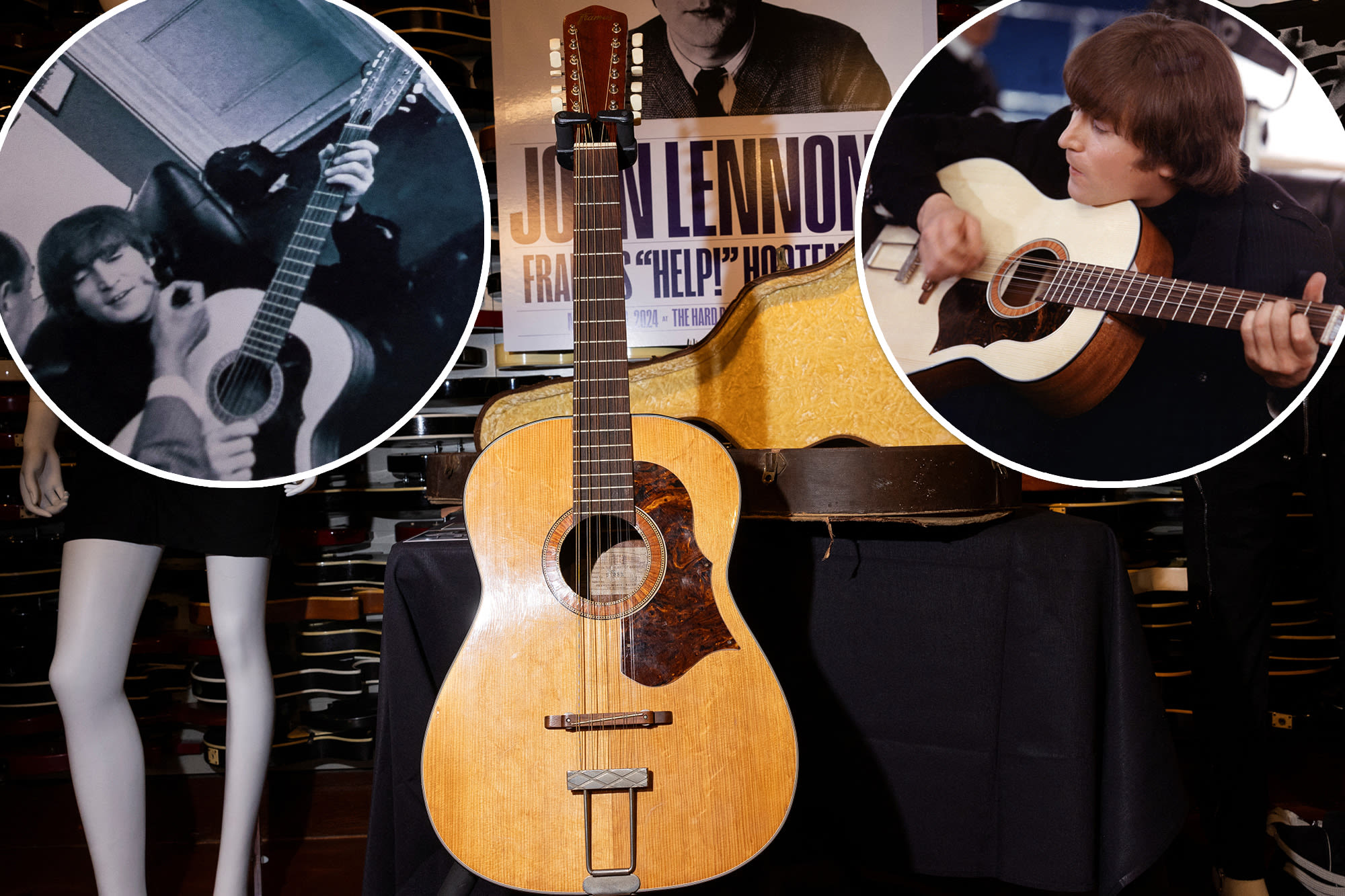 John Lennon’s lost guitar sold for nearly $3M — and you’ll never guess where it was found