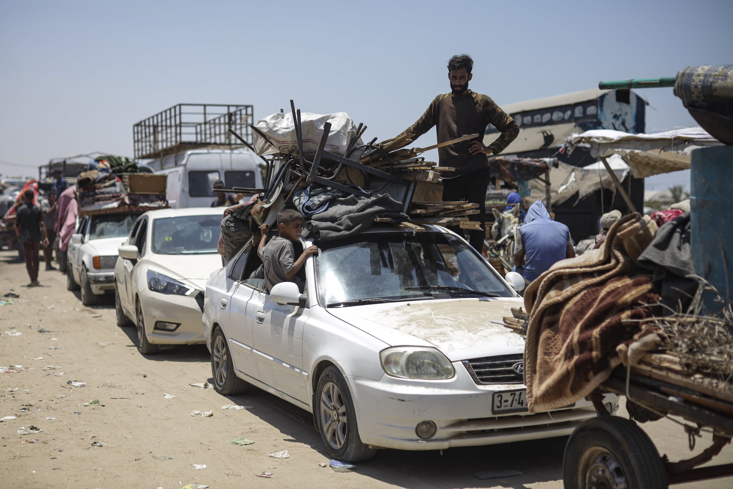 The Latest | ‘Carry your son and run’: Gaza families describe fleeing Rafah under Israeli fire - WTOP News