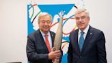 IOC President and Secretary-General of the United Nations meet in Paris