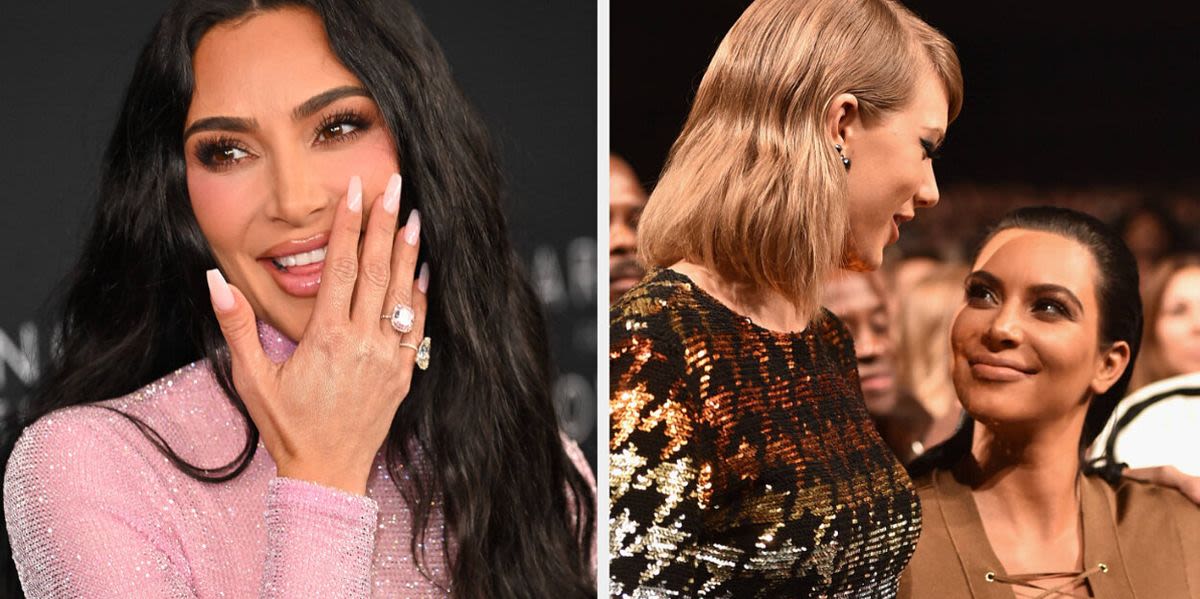 Here’s How Kim Kardashian Apparently Feels About Taylor Swift’s Alleged 'Diss Track' About Her