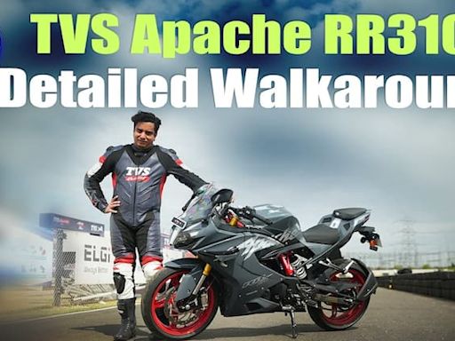 Unleashing The Power: An In-Depth Walkaround Of The TVS Apache RR310, Exploring Its Features, Performance, And...