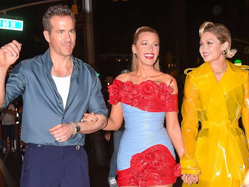 Blake Lively and Gigi Hadid Have Superhero Style Switch in New On-Theme Outfits for Deadpool & Wolverine Afterparty