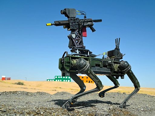 The US Army Is Testing Killer Robot Dogs With AI-Powered Rifles in the Middle East