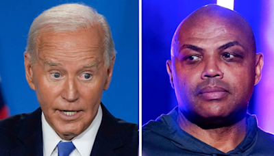 Charles Barkley tells Biden to ‘pass the torch,’ but would ‘never’ vote for Trump