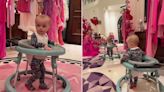 Paris Hilton Shares Clip of Son Phoenix Exploring Her 'Pink World' in Baby Walker: ‘Teeny Phoenie’