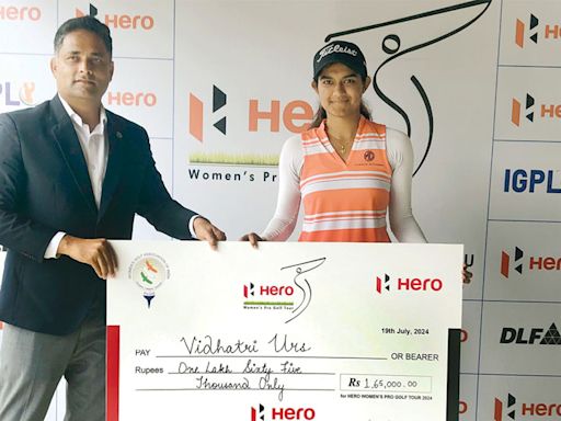 Golf: Vidhatri Urs secures first win as professional - Star of Mysore