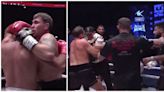 Darren Till’s boxing debut ends in massive brawl after fight gets controversially stopped