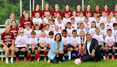 Wayne County Commissioners summer youth soccer camp attracts nearly 100 players