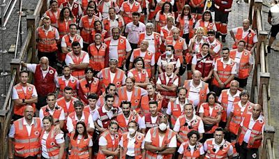 385 voluntarios de Cruz Roja velarán por la atención sanitaria en San Fermín