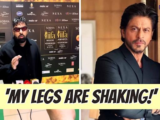 Badshah Reveals He'll Be Introducing SRK On IIFA Stage, Says His Legs Are Shaking I WATCH - News18