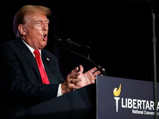 Trump booed at Libertarian convention